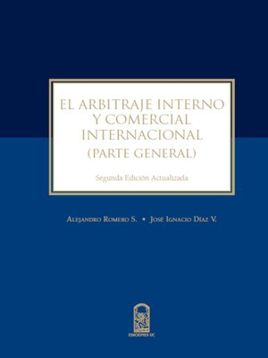 cover image of El arbitraje interno y comercial